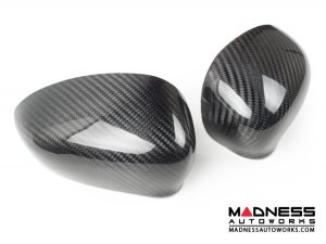 FIAT 500 Mirror Covers - Carbon Fiber 